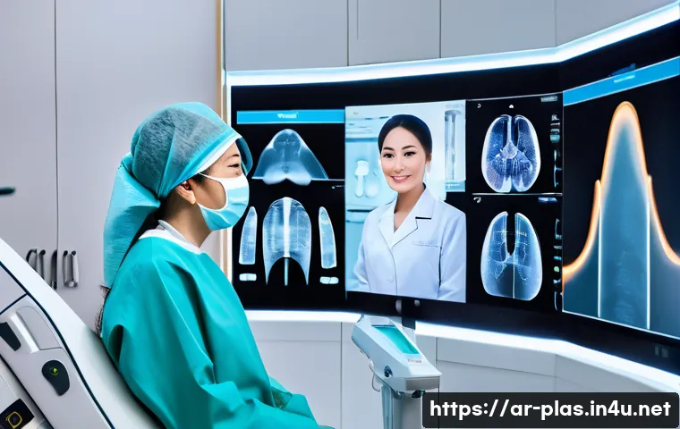 한국 성형외과 리뷰 - A modern Korean cosmetic surgery clinic interior designed for Arabic patients, featuring advanced la...